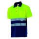 Polo bicolor AV m/c